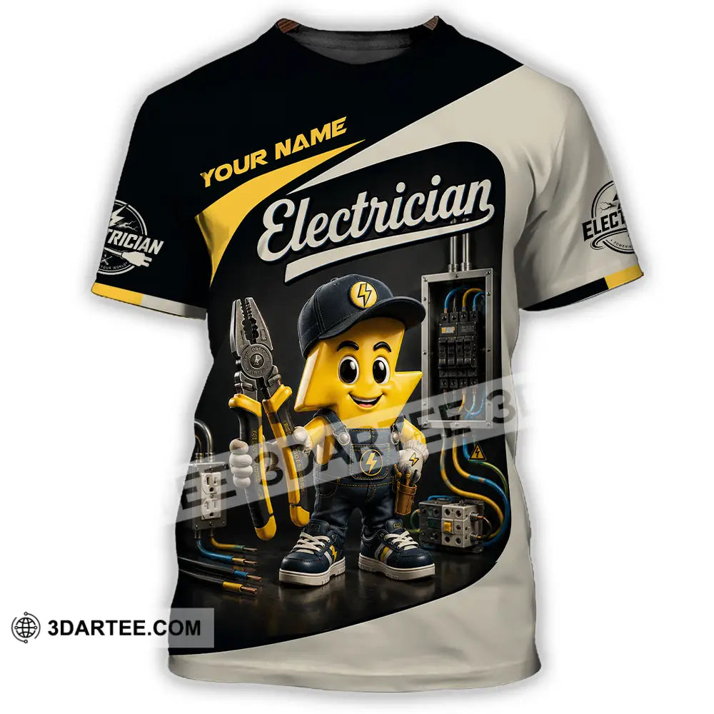 Unisex Shirt - Custom Electrician Shirt - T-Shirt / S - T-shirt
