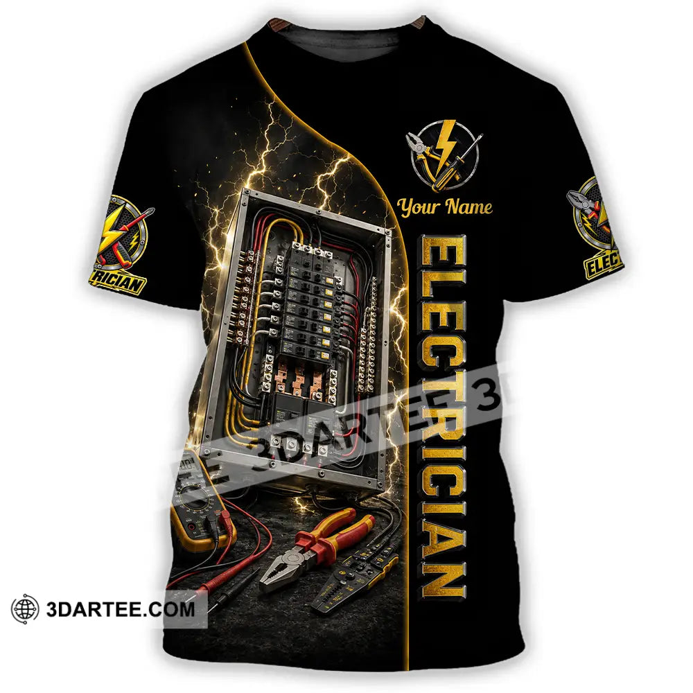Unisex Shirt - Custom Electrician Shirt - T-Shirt / S - T-shirt