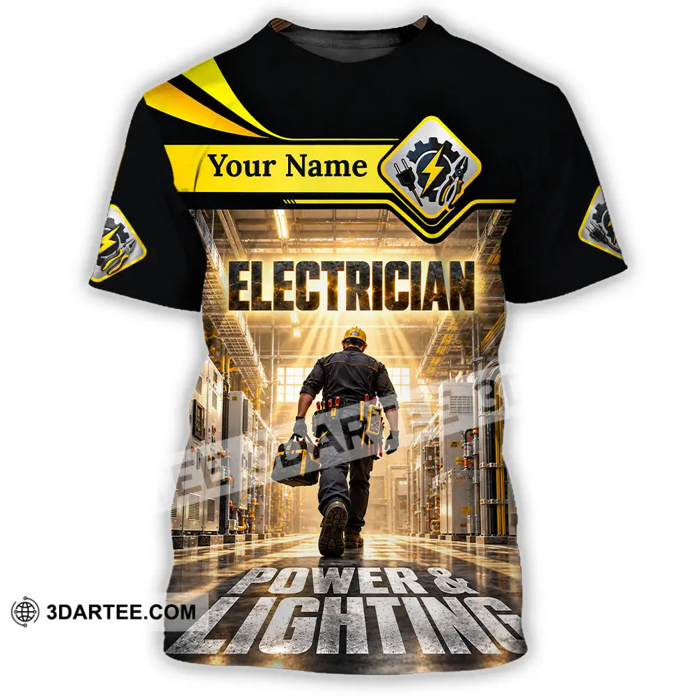 Unisex Shirt - Custom Electrician Shirt - T-Shirt / S - T-shirt