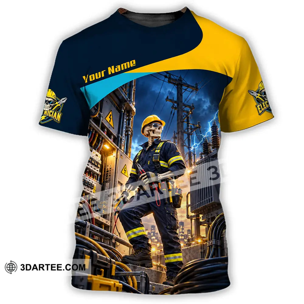 Unisex Shirt - Custom Electrician Shirt - T-Shirt / S - T-shirt