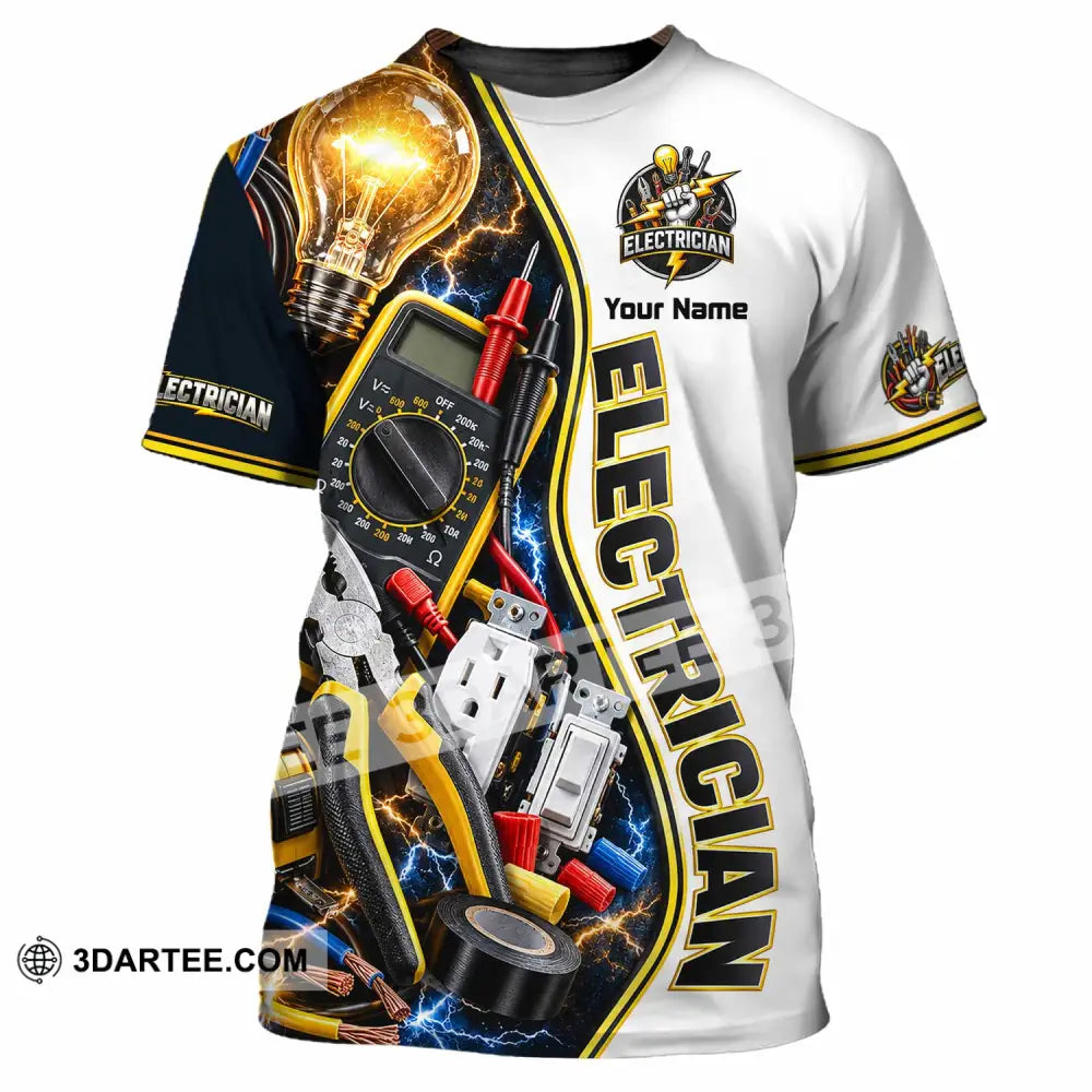Unisex Shirt - Custom Electrician Shirt - T-Shirt / S - T-shirt
