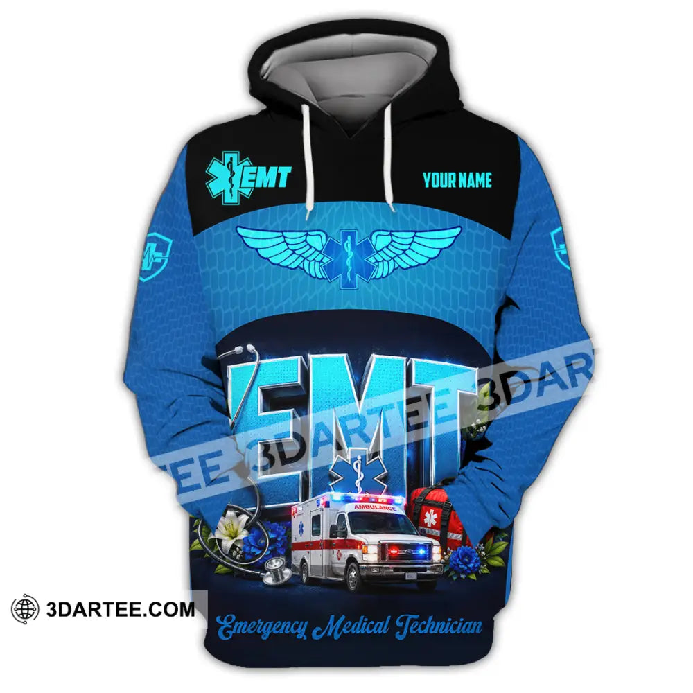 Unisex Shirt - Custom EMT Shirt - Hoodie / S - T-shirt