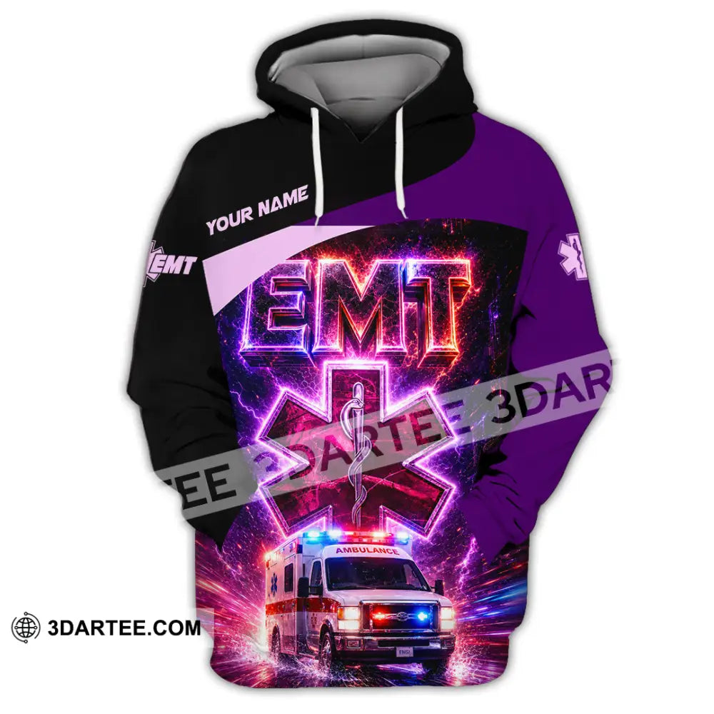 Unisex Shirt - Custom EMT Shirt - Hoodie / S - T-shirt