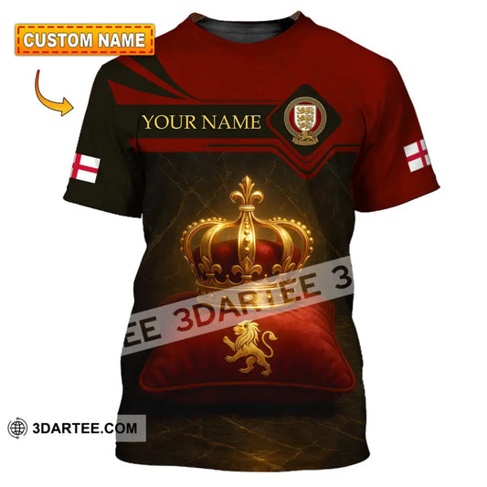 Unisex Shirt - Custom England 3D Shirt T-shirt