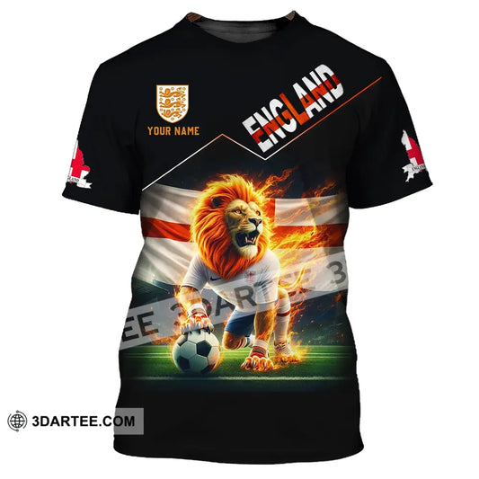 Unisex Shirt - Custom England 3D Shirt T-Shirt / S T-shirt