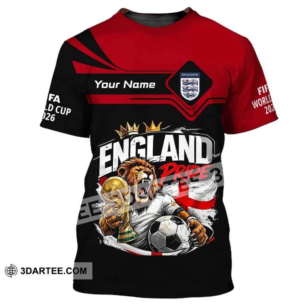 Unisex Shirt - Custom England World Cup 2026 3D Shirt - T-Shirt / S - T-shirt