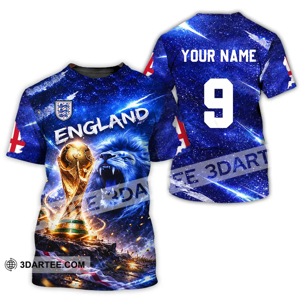 Unisex Shirt - Custom England World Cup 2026 3D Shirt T-Shirt / S T-shirt