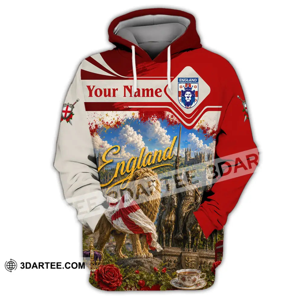 Unisex Shirt - Custom England Shirt - Hoodie / S - T-shirt