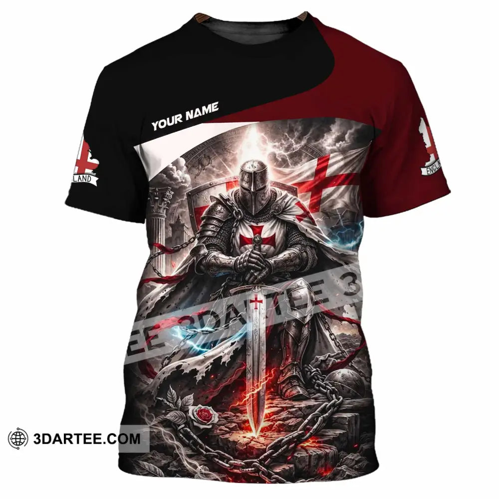 Unisex Shirt - Custom England Shirt - T-Shirt / S - T-shirt