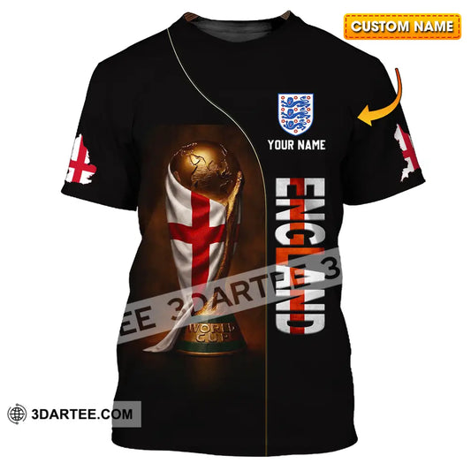 Unisex Shirt - Custom England World Cup 3D Shirt T-shirt