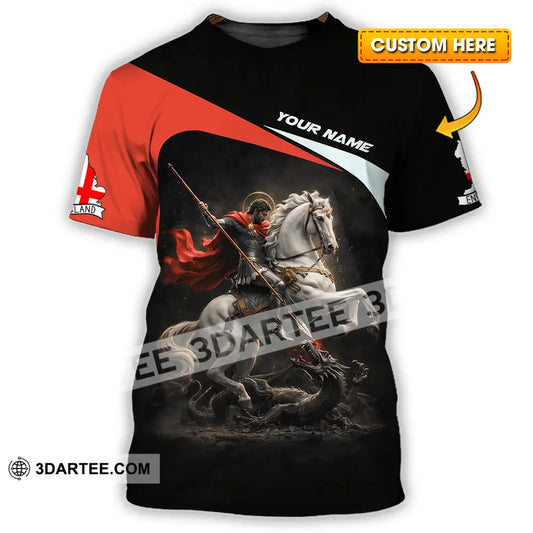 Unisex Shirt - Custom English Horseman 3D Shirt T-shirt