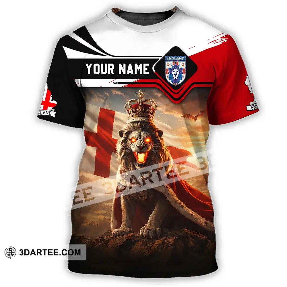 Unisex Shirt - Custom English Lion King 3D Shirt T-Shirt / S T-shirt