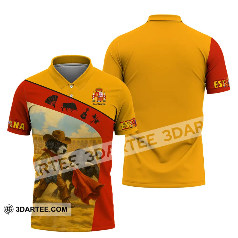Unisex Shirt - Custom Espana Shirt Polo Shirt / S T-shirt
