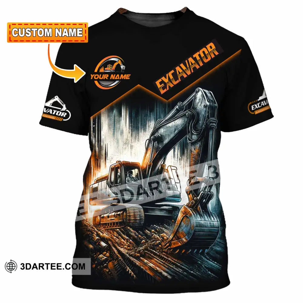 Unisex Shirt - Custom Excavator Shirt - T-shirt