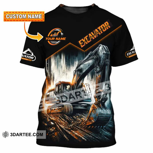 Unisex Shirt - Custom Excavator Shirt - T-shirt