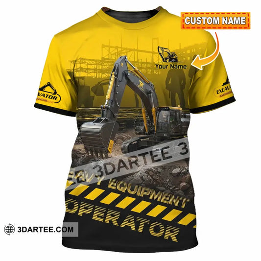 Unisex Shirt - Custom Excavator Shirt - T-shirt
