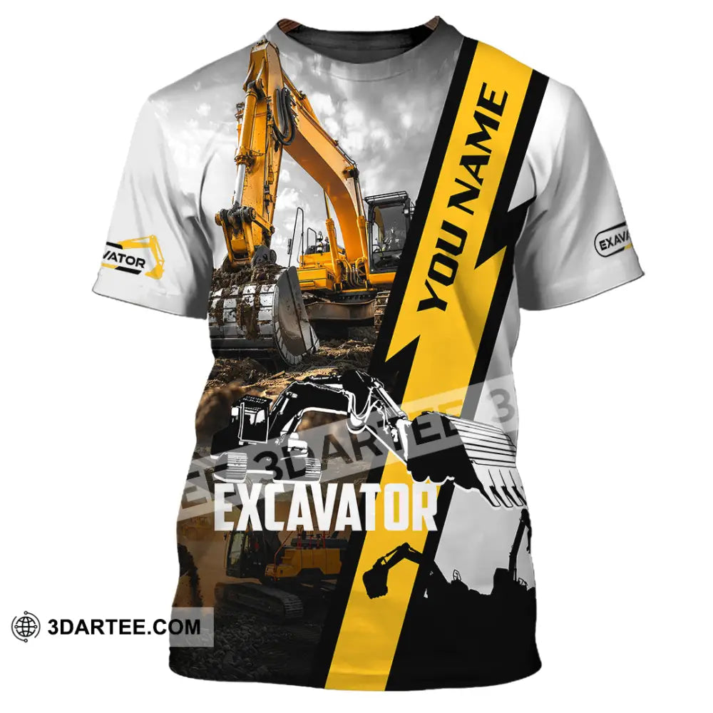 Unisex Shirt - Custom Excavator Shirt - T-Shirt / S - T-shirt