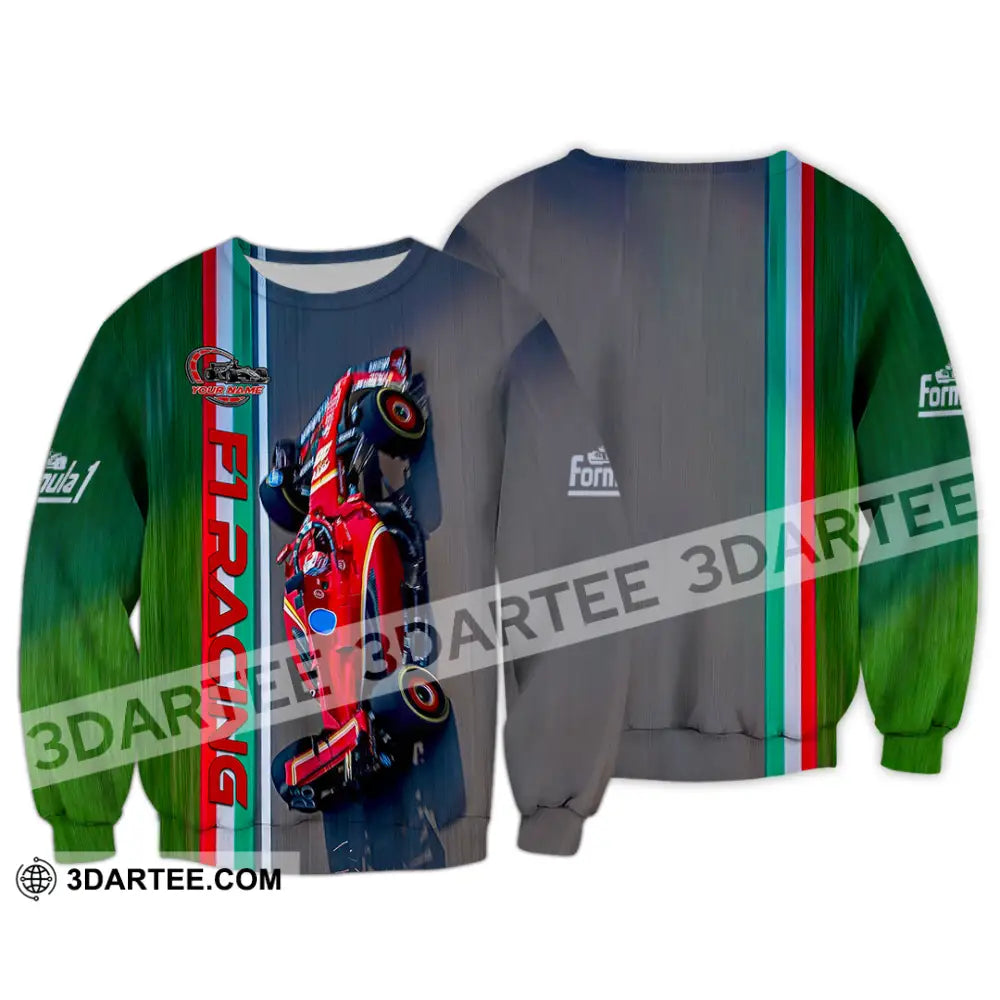 Unisex Shirt - Custom F1 Racing Shirt Long Sleeve / S T-shirt