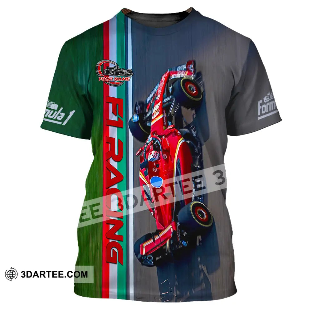 Unisex Shirt - Custom F1 Racing Shirt T-Shirt / S T-shirt