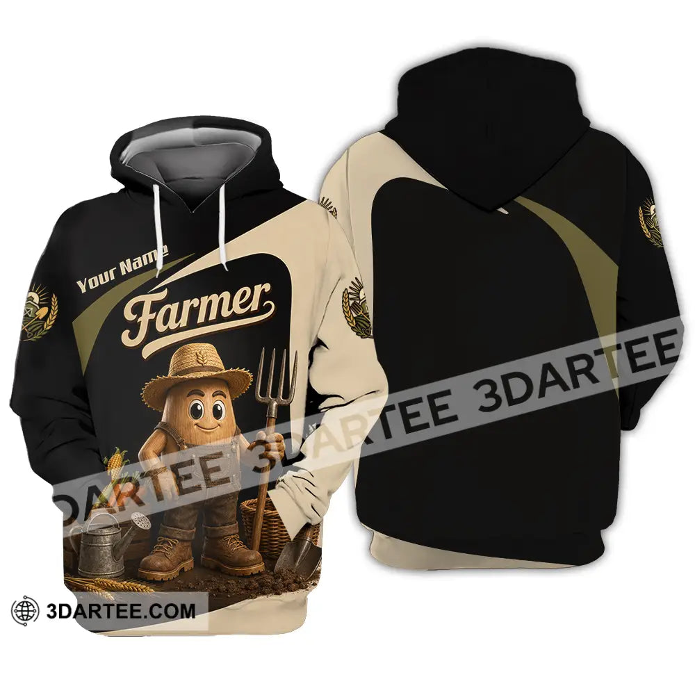 Unisex Shirt - Custom Farmer Shirt - Hoodie / S - T-shirt