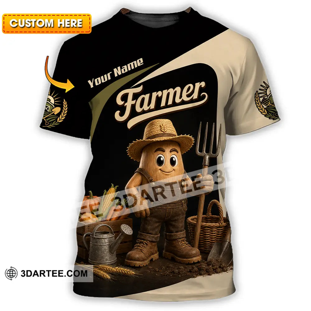 Unisex Shirt - Custom Farmer Shirt - T-shirt