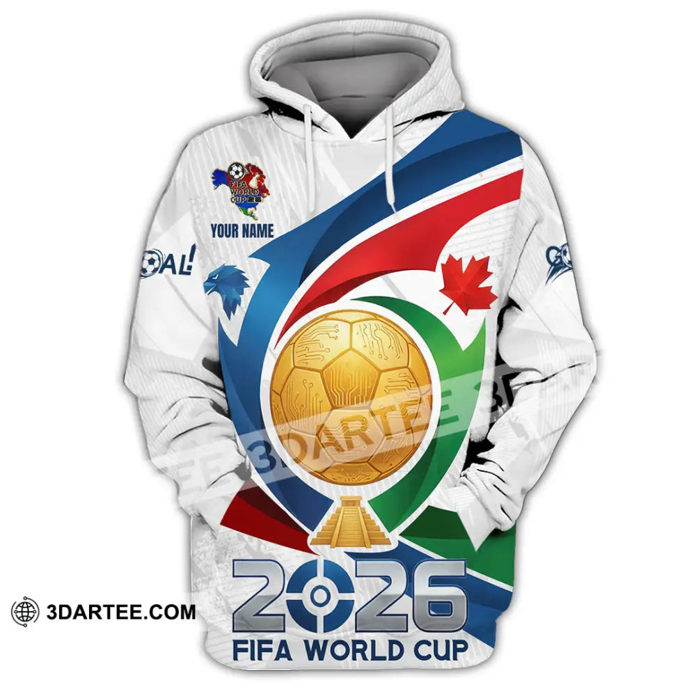 Unisex Shirt - Custom FIFA World Cup 2026 3D Shirt Hoodie / S T-shirt