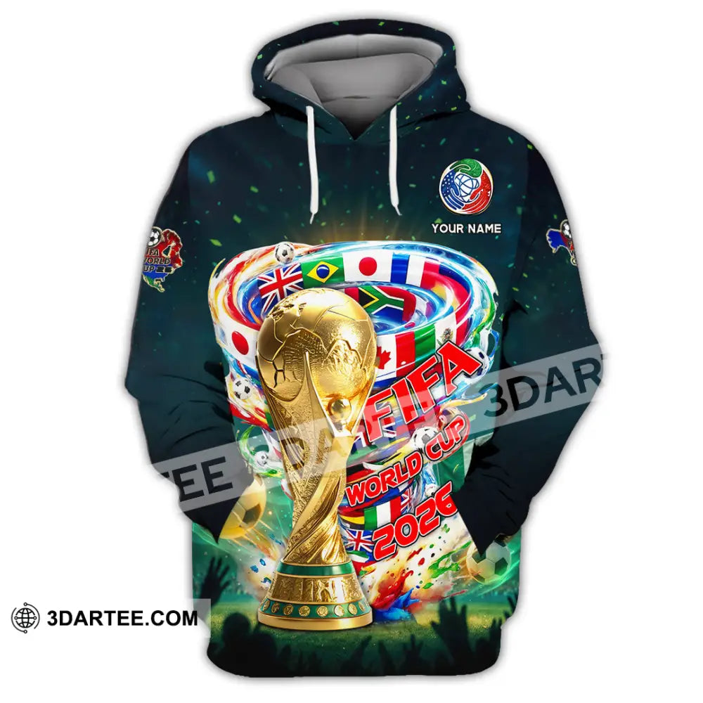 Unisex Shirt - Custom FIFA World Cup 2026 3D Shirt Hoodie / S T-shirt