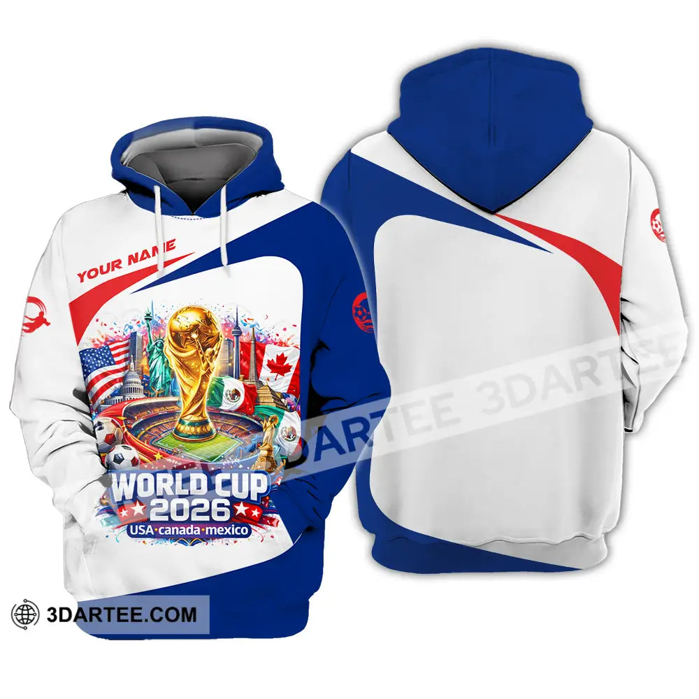 Unisex Shirt - Custom FIFA World Cup 2026 3D Shirt Hoodie / S T-shirt