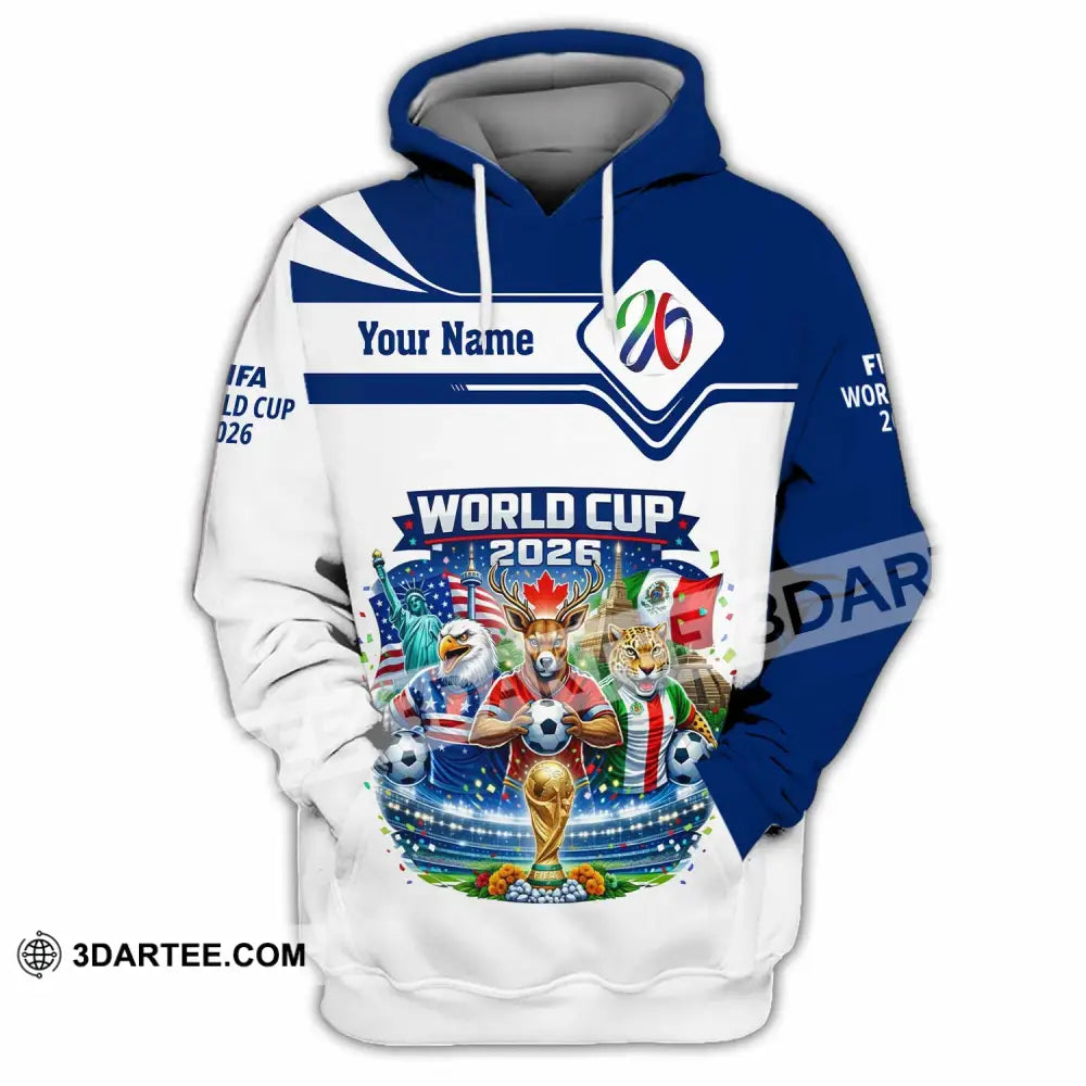 Unisex Shirt - Custom FIFA World Cup 2026 3D Shirt Hoodie / S T-shirt