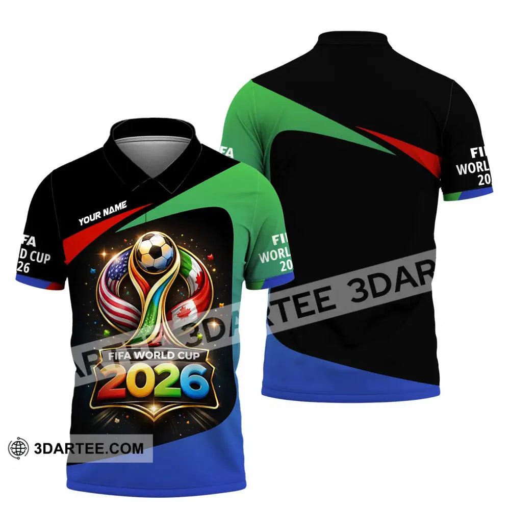 Unisex Shirt - Custom Fifa World Cup 2026 3D Shirt - Polo Shirt / S - T-shirt