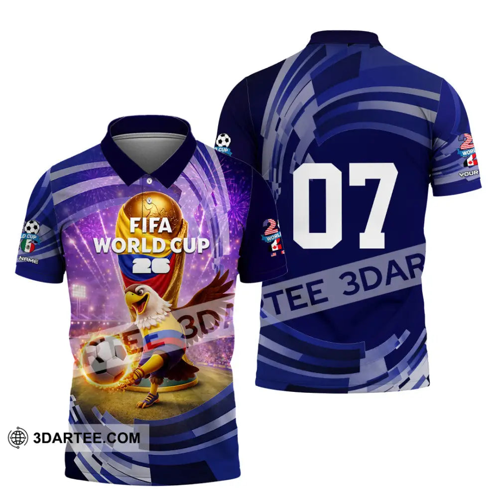 Unisex Shirt - Custom Fifa World Cup 2026 3D Shirt Polo Shirt / S T-shirt