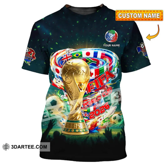 Unisex Shirt - Custom FIFA World Cup 2026 3D Shirt T-shirt