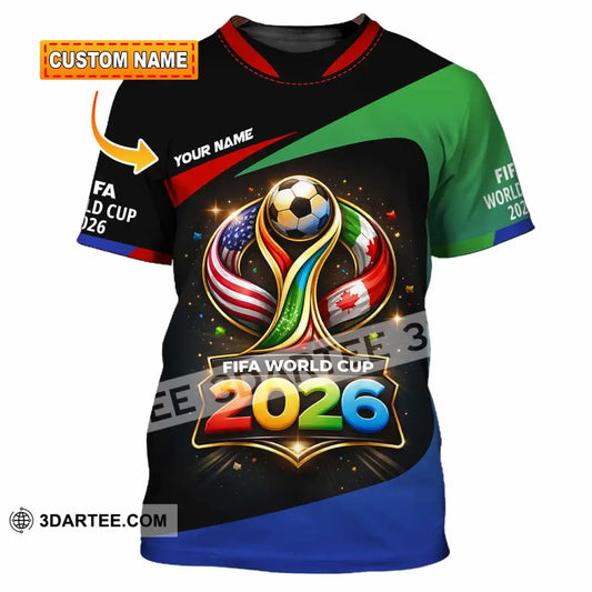 Unisex Shirt - Custom Fifa World Cup 2026 3D Shirt - T-shirt