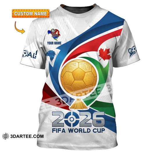 Unisex Shirt - Custom FIFA World Cup 2026 3D Shirt T-shirt