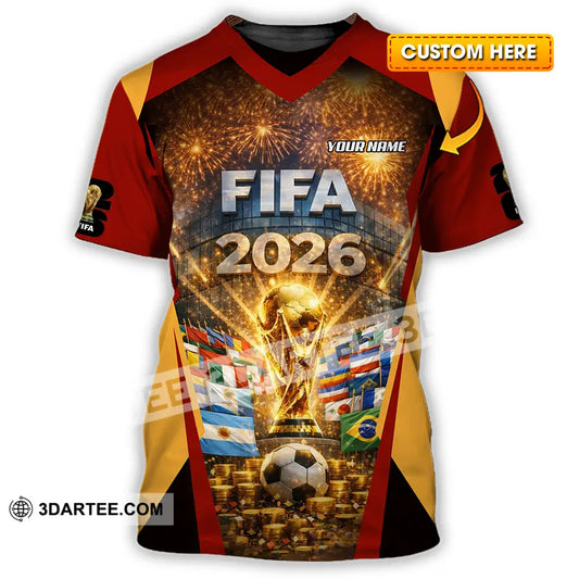 Unisex Shirt - Custom FIFA World Cup 2026 3D Shirt T-shirt
