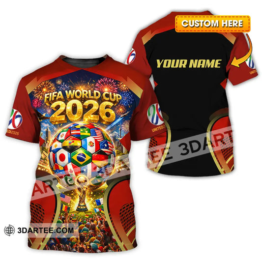 Unisex Shirt - Custom FIFA World Cup 2026 3D Shirt T-shirt