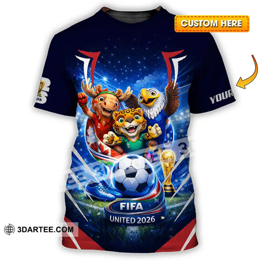Unisex Shirt - Custom FIFA World Cup 2026 3D Shirt T-shirt