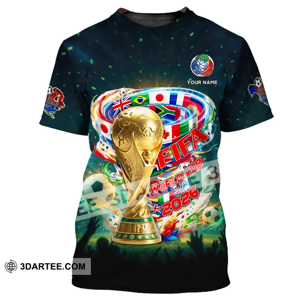 Unisex Shirt - Custom FIFA World Cup 2026 3D Shirt T-Shirt / S T-shirt