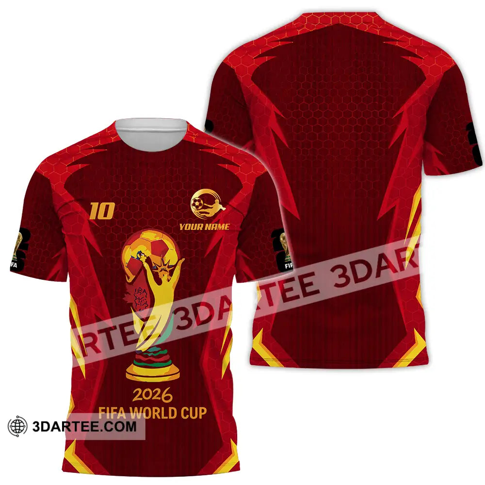Unisex Shirt - Custom FIFA World Cup 2026 3D Shirt T-Shirt / S T-shirt