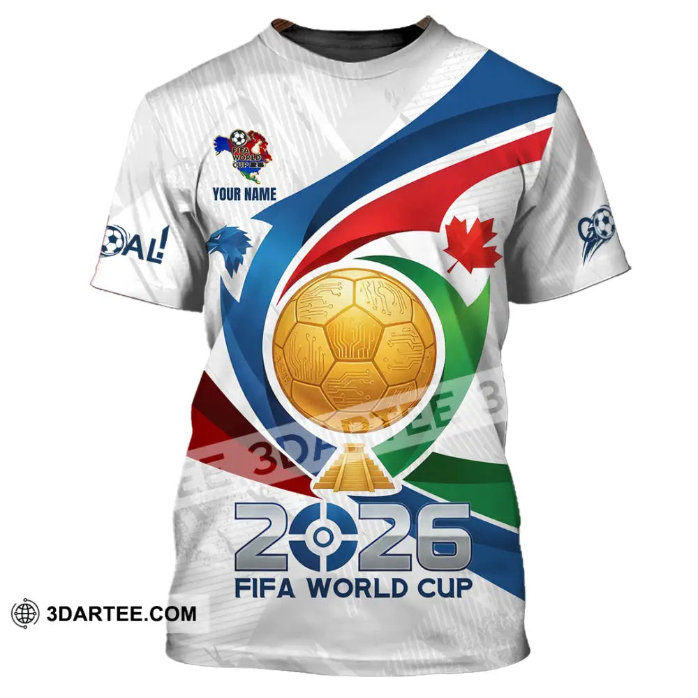 Unisex Shirt - Custom FIFA World Cup 2026 3D Shirt T-Shirt / S T-shirt