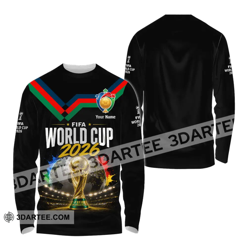 Unisex Shirt - Custom FIFA World Cup 2026 Shirt - Long Sleeve Shirt / S - T-shirt