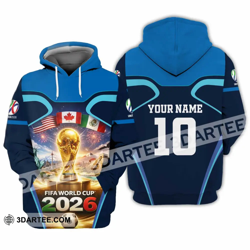 Unisex Shirt - Custom Fifa World Cup 2026 3D Shirt Hoodie / S T-shirt