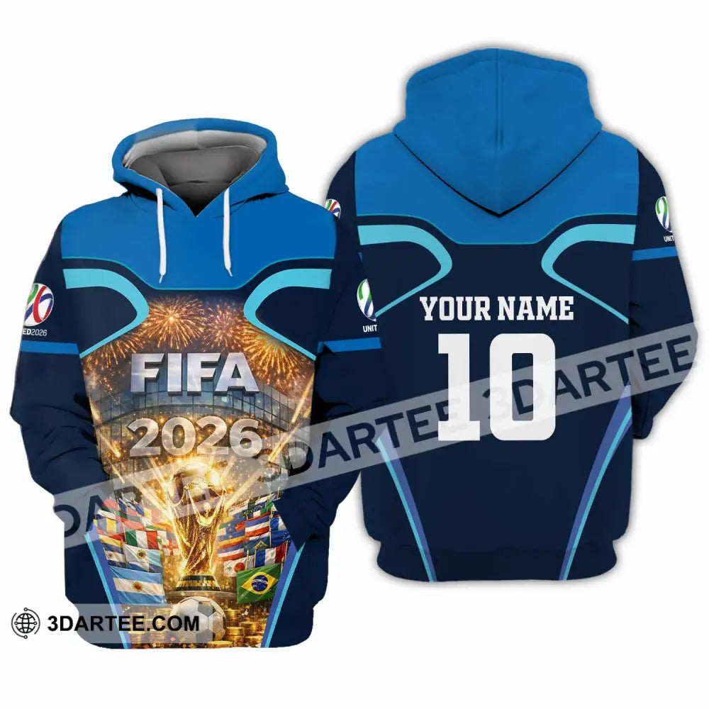 Unisex Shirt - Custom Fifa World Cup 2026 3D Shirt Hoodie / S T-shirt