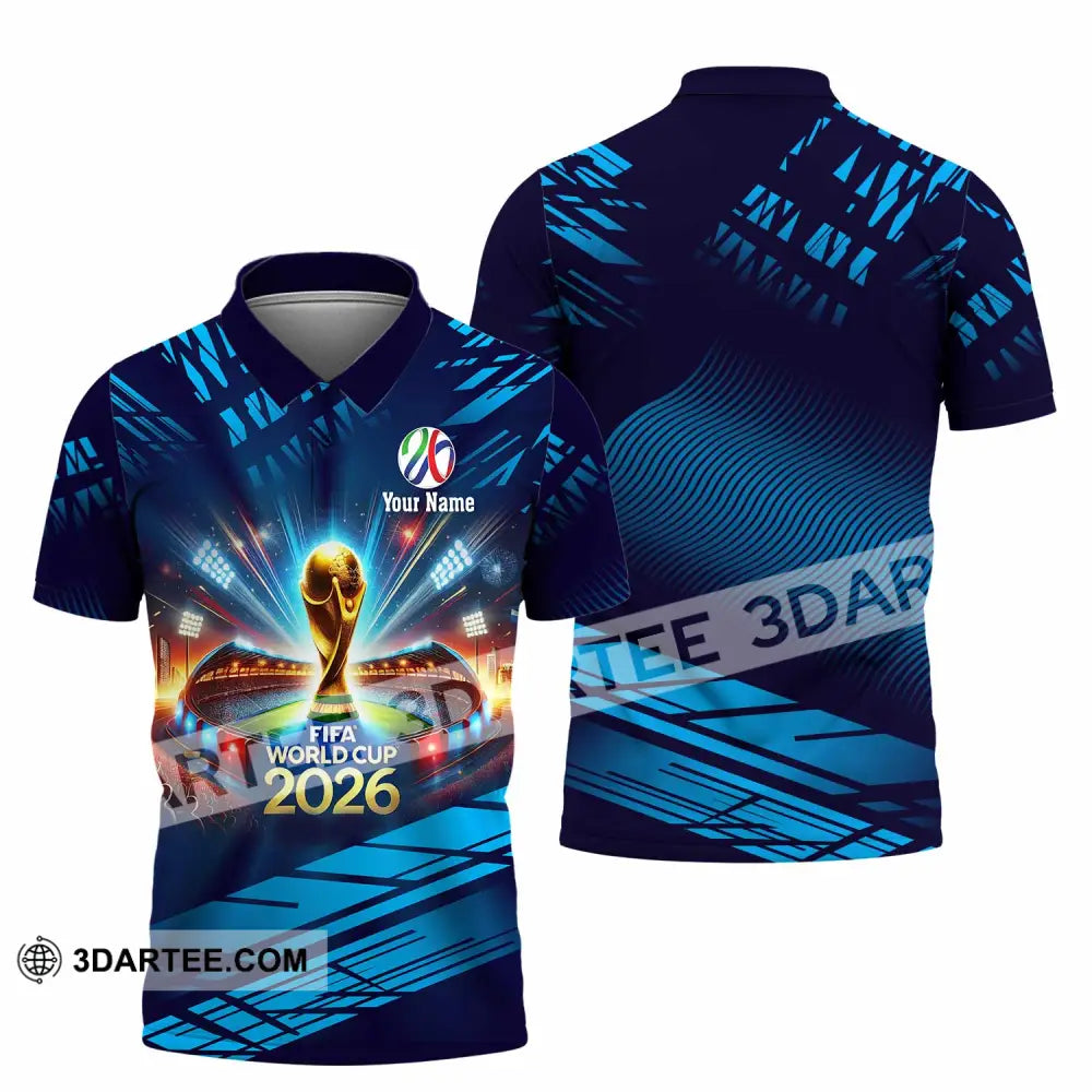 Unisex Shirt - Custom Fifa World Cup 2026 3D Shirt Polo Shirt / S T-shirt