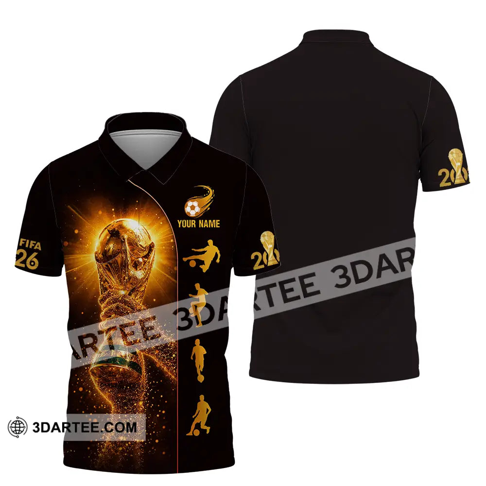 Unisex Shirt - Custom Fifa World Cup 2026 3D Shirt Polo Shirt / S T-shirt