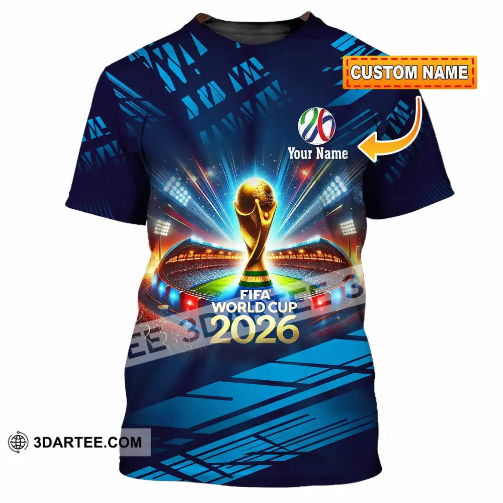 Unisex Shirt - Custom Fifa World Cup 2026 3D Shirt T-shirt