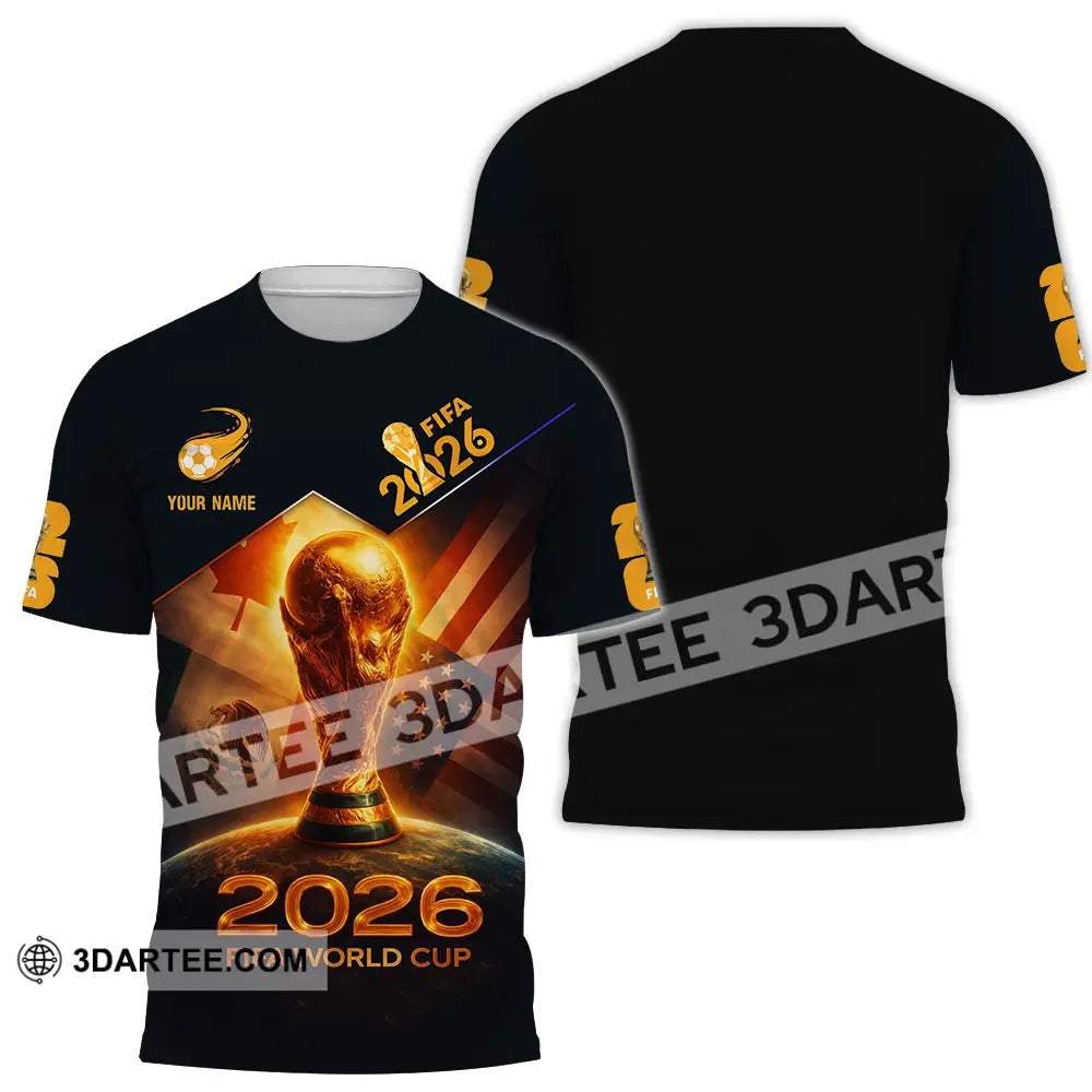 Unisex Shirt - Custom Fifa World Cup 2026 3D Shirt T-Shirt / S T-shirt