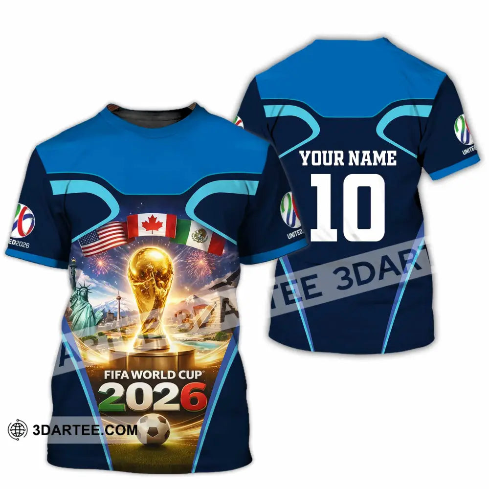 Unisex Shirt - Custom Fifa World Cup 2026 3D Shirt T-Shirt / S T-shirt