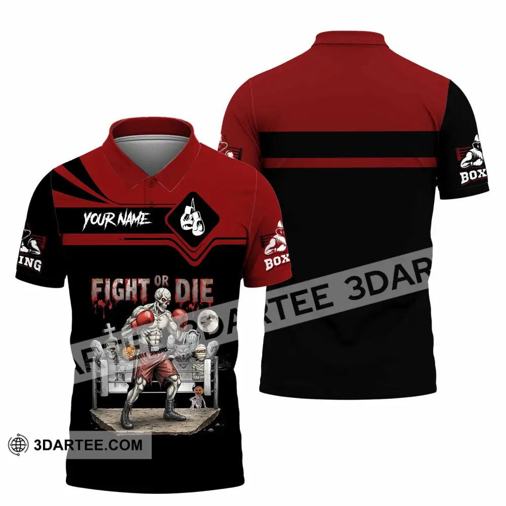 Unisex Shirt - Custom Fight Or Die Shirt Polo Shirt / S T-shirt