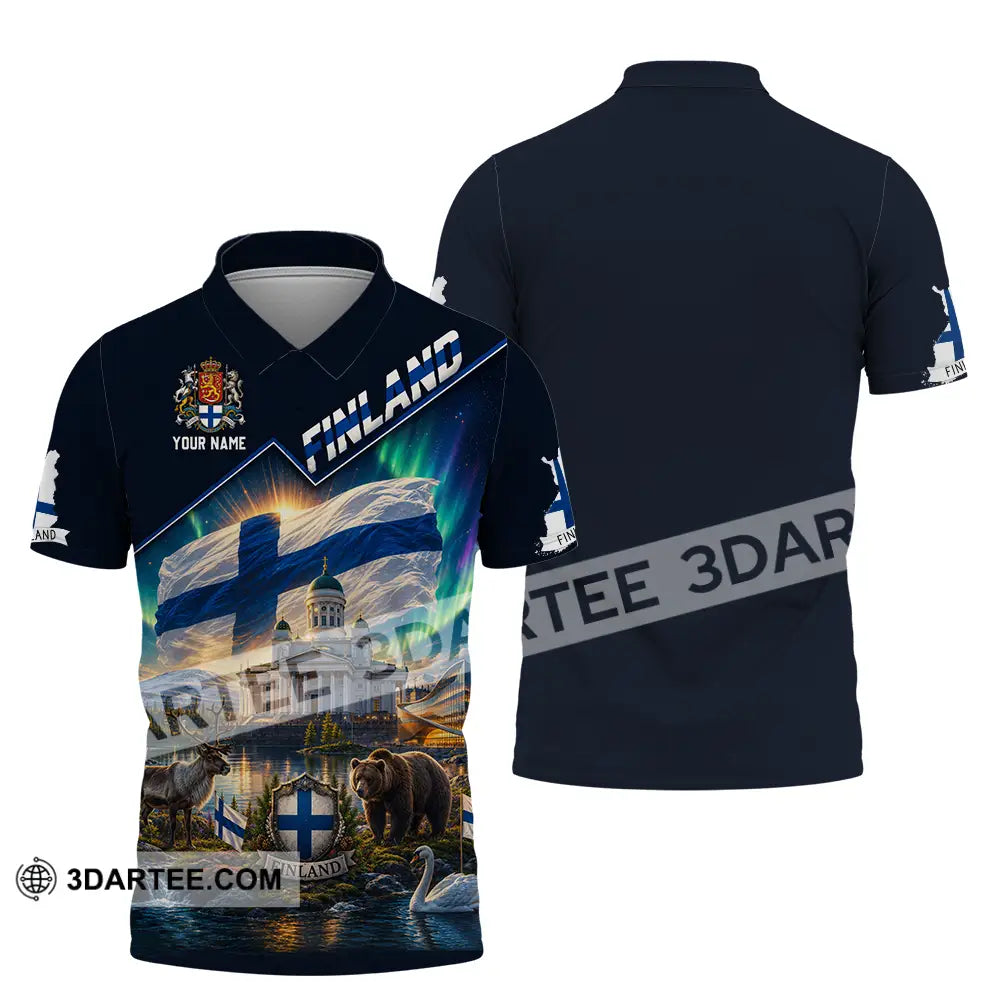 Unisex Shirt - Custom Finland Shirt - Polo Shirt / S - T-shirt
